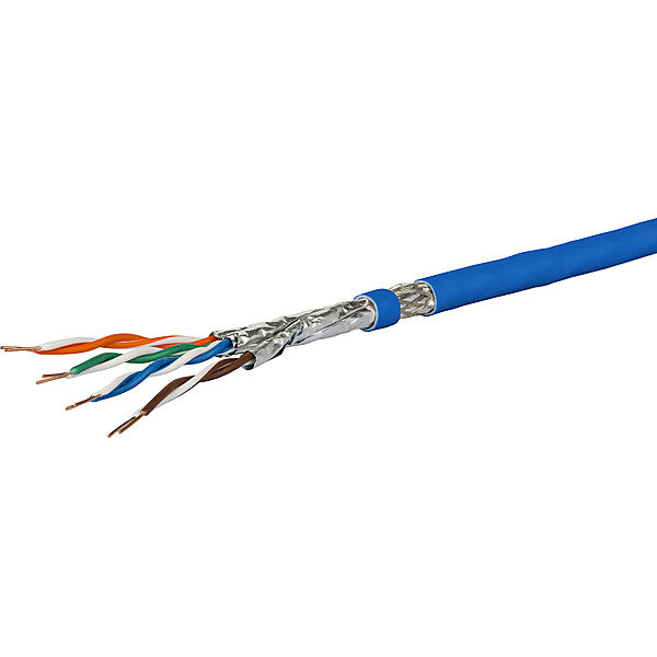 METZ CONNECT GC1300 plus22 Cat.7A blau 4P S/FTP AWG22 GC1300+-4P-Dca-T1000